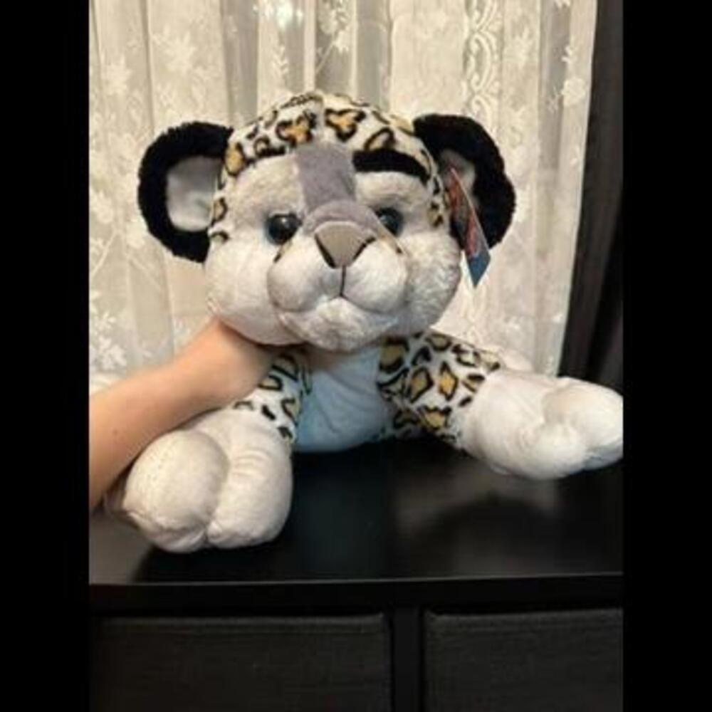 Leopard Print Plush Toy - 'Fluffy Buddy' Series by Rhode Island Novelty